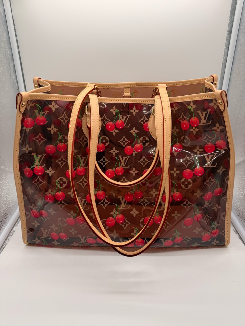Louis Vuitton murakami cherry blossom On-The-Go gm - Picture 3 of 11